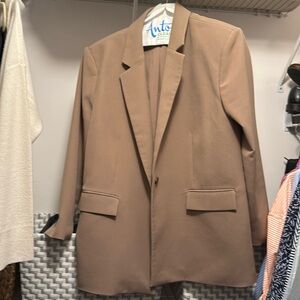 Open Edit tan blazer